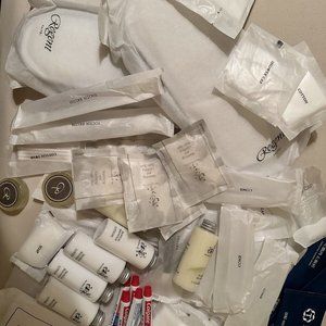 Lot of 45 Hotel amenities mixed all new travel size conditioner lotion Regent